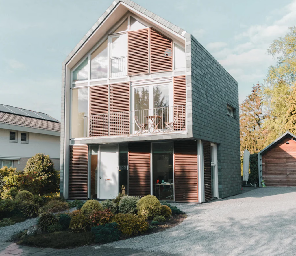 Modern house exterior